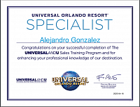 Universal Orlando Resort Specialist